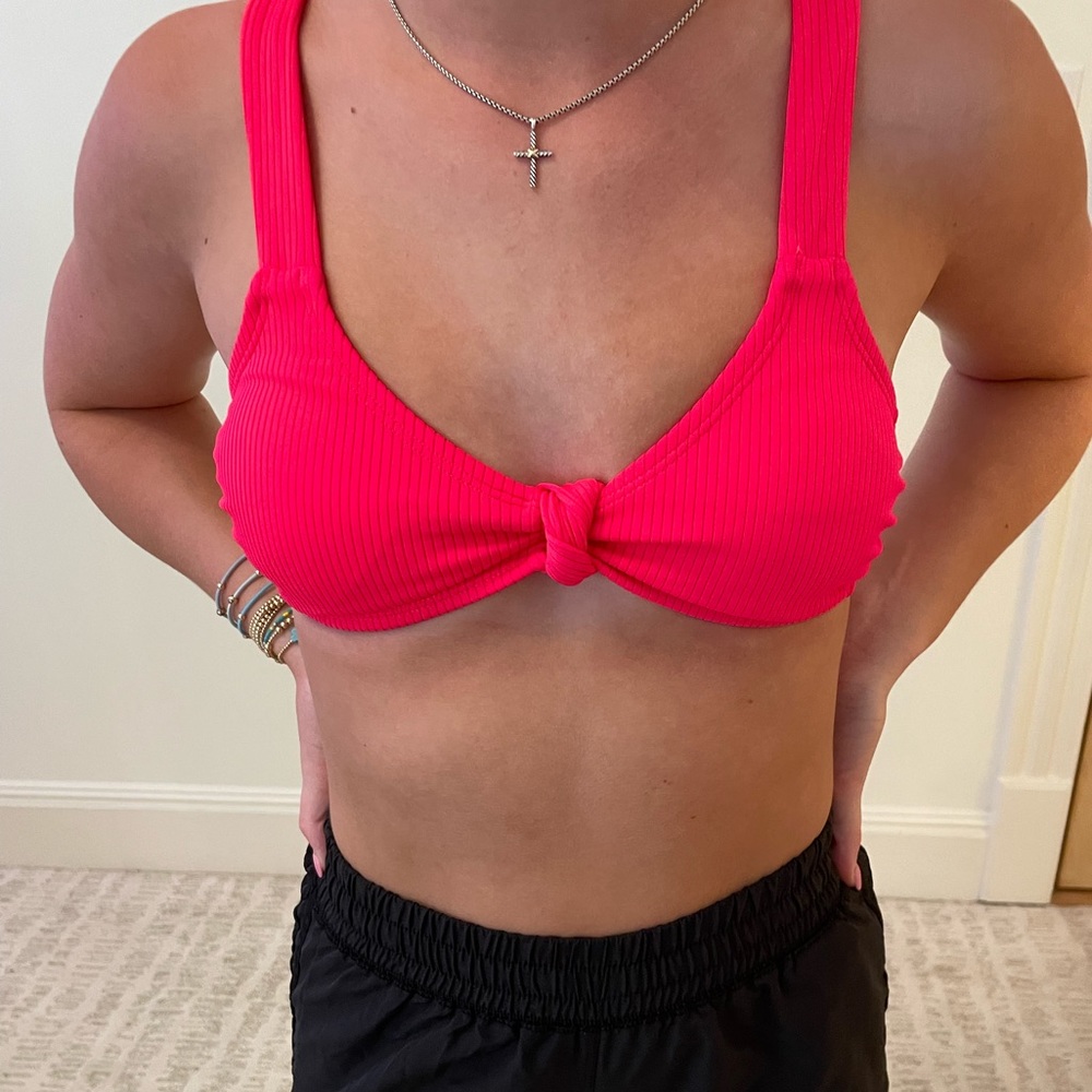 Target tie knot bikini top